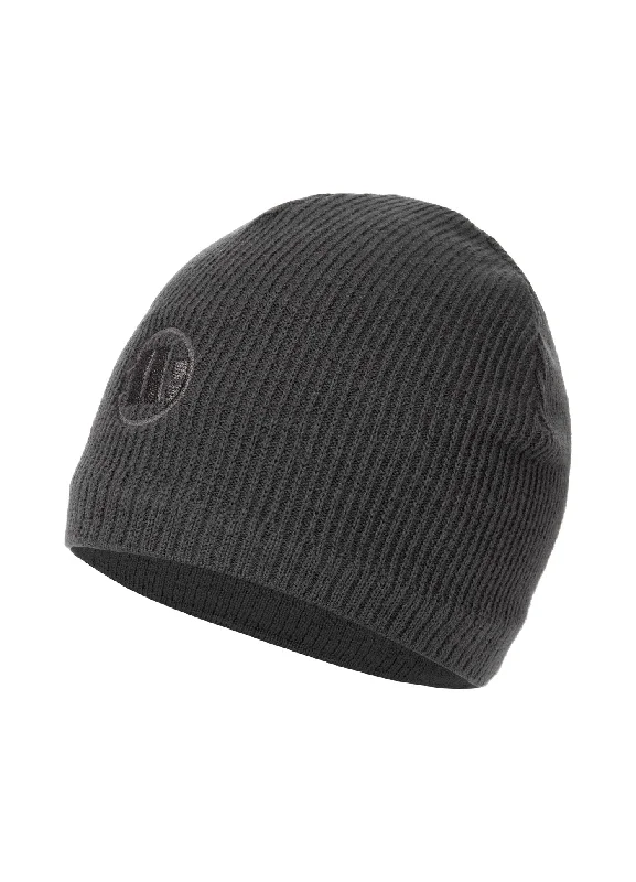 Winter beanie Mills Logo - Gray